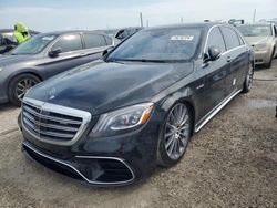 Salvage cars for sale at Arcadia, FL auction: 2018 Mercedes-Benz S 63 AMG 4matic