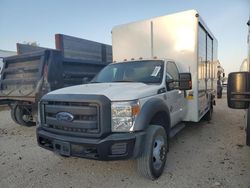 Salvage trucks for sale at Kansas City, KS auction: 2016 Ford F550 Super Duty