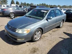 Salvage cars for sale at Elgin, IL auction: 2003 Toyota Avalon XL