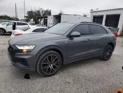 Audi salvage cars for sale: 2019 Audi Q8 Premium Plus S-Line