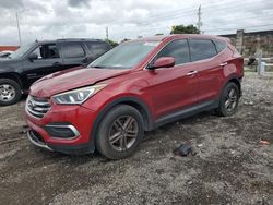 Salvage cars for sale at Homestead, FL auction: 2018 Hyundai Santa FE Sport