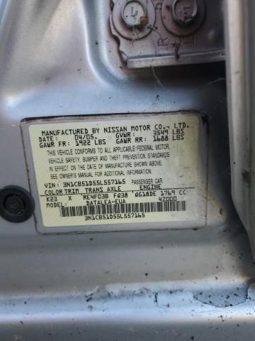 2005 Nissan Sentra 1.8