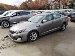 KIA salvage cars for sale: 2015 KIA Optima LX