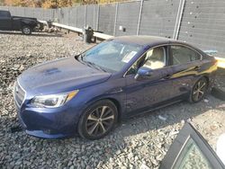 Salvage cars for sale at Waldorf, MD auction: 2016 Subaru Legacy 2.5I Limited