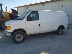 Ford salvage cars for sale: 2007 Ford Econoline E150 Van