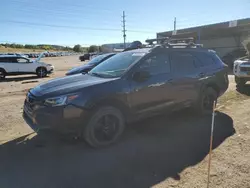 Salvage cars for sale at Colorado Springs, CO auction: 2024 Subaru Outback Wilderness