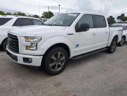 Ford salvage cars for sale: 2017 Ford F150 Supercrew