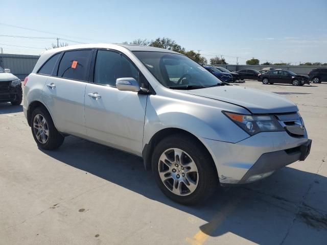 2009 Acura MDX Technology