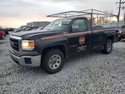 Salvage trucks for sale at Wayland, MI auction: 2014 GMC Sierra C1500