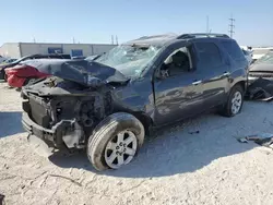 Salvage cars for sale at Haslet, TX auction: 2013 GMC Acadia SLE