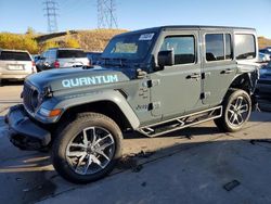 Salvage cars for sale at Littleton, CO auction: 2024 Jeep Wrangler 4XE