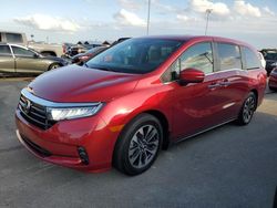 Flood-damaged cars for sale at auction: 2023 Honda Odyssey EXL