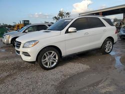 Salvage cars for sale at Riverview, FL auction: 2014 Mercedes-Benz ML 350