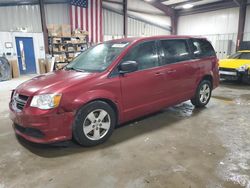 Salvage cars for sale at West Mifflin, PA auction: 2015 Dodge Grand Caravan SE