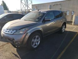 Nissan salvage cars for sale: 2003 Nissan Murano SL