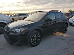 Flood-damaged cars for sale at auction: 2018 Subaru Crosstrek Premium