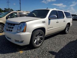 Salvage cars for sale at Riverview, FL auction: 2013 Cadillac Escalade ESV Premium