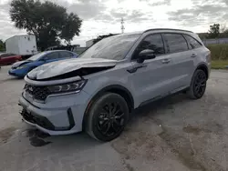 KIA salvage cars for sale: 2022 KIA Sorento SX