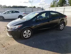 KIA salvage cars for sale: 2017 KIA Forte LX