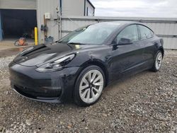 Salvage cars for sale at Memphis, TN auction: 2022 Tesla Model 3