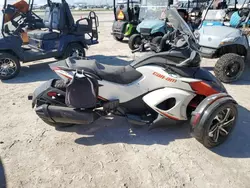 Salvage motorcycles for sale at Riverview, FL auction: 2015 Can-Am Spyder Roadster ST