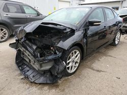 Salvage cars for sale at Pekin, IL auction: 2015 Ford Focus SE