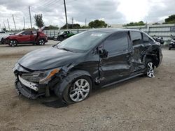 Salvage cars for sale at Miami, FL auction: 2020 Toyota Corolla LE