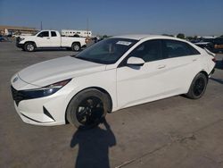 Salvage cars for sale at Grand Prairie, TX auction: 2021 Hyundai Elantra SEL