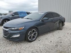 Chevrolet salvage cars for sale: 2020 Chevrolet Malibu LT