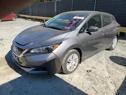 Salvage cars for sale at Waldorf, MD auction: 2022 Nissan Leaf S