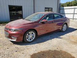 Carros salvage sin ofertas aún a la venta en subasta: 2016 Chevrolet Malibu LT