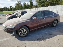 Carros salvage sin ofertas aún a la venta en subasta: 2016 Honda Accord LX