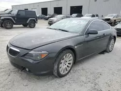 2005 BMW 645 CI Automatic en venta en Jacksonville, FL