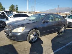 Honda Accord ex salvage cars for sale: 2007 Honda Accord EX