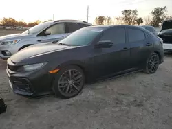 Honda salvage cars for sale: 2020 Honda Civic Sport Touring