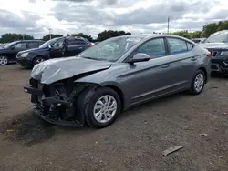 Salvage cars for sale at East Granby, CT auction: 2018 Hyundai Elantra SE