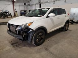 Salvage cars for sale at Center Rutland, VT auction: 2011 KIA Sportage LX