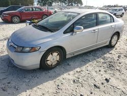 Salvage cars for sale at Loganville, GA auction: 2006 Honda Civic Hybrid