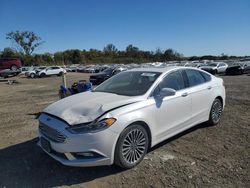 Ford Vehiculos salvage en venta: 2017 Ford Fusion SE