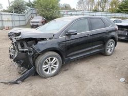 Salvage cars for sale at Davison, MI auction: 2020 Ford Edge SEL