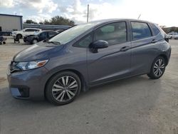 Salvage cars for sale at Orlando, FL auction: 2015 Honda FIT EX