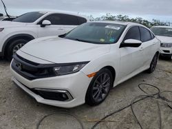 Salvage cars for sale at Arcadia, FL auction: 2019 Honda Civic EX