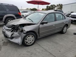 Honda salvage cars for sale: 2004 Honda Civic LX