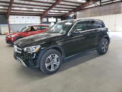 Salvage cars for sale at East Granby, CT auction: 2020 Mercedes-Benz GLC 300 4matic