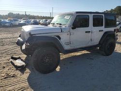 Jeep salvage cars for sale: 2018 Jeep Wrangler Unlimited Sport