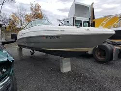 Salvage boats for sale at Marlboro, NY auction: 2006 Sea Ray 240 Sundan