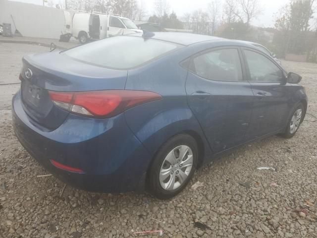 2016 Hyundai Elantra SE