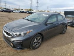 Salvage cars for sale from Copart Elgin, IL: 2019 KIA Forte FE