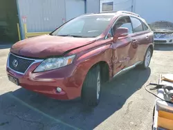 2011 Lexus RX 350 en venta en Vallejo, CA