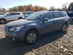 Salvage cars for sale at Chalfont, PA auction: 2017 Subaru Outback 2.5I Premium